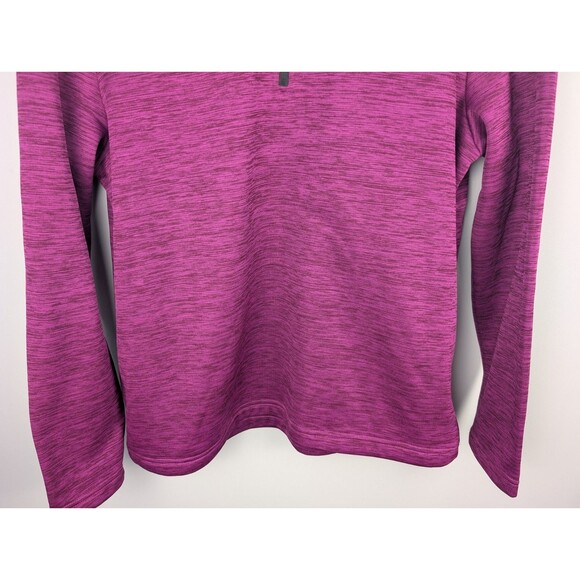 Callaway Womens Golf Jacket Size Medium 1/4 Zip Purple Pullover Lightweight - Picture 5 of 12